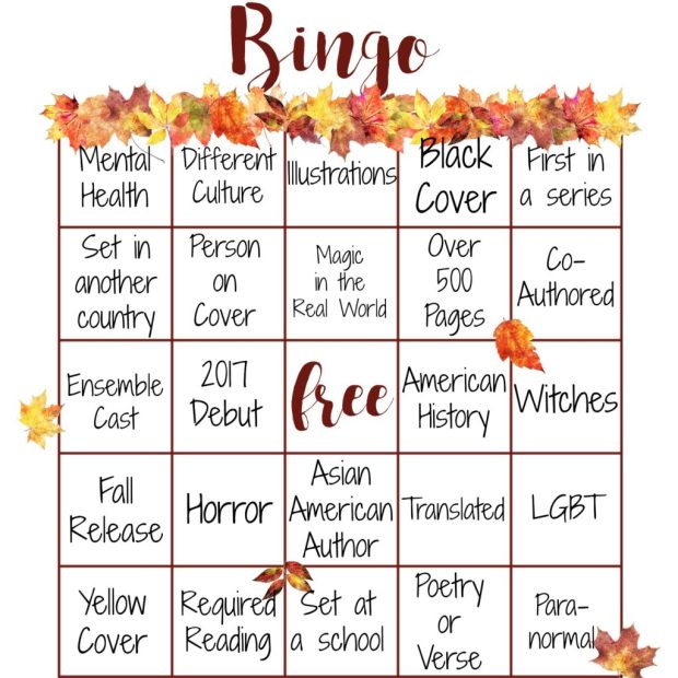 Fall 2017 Bingo